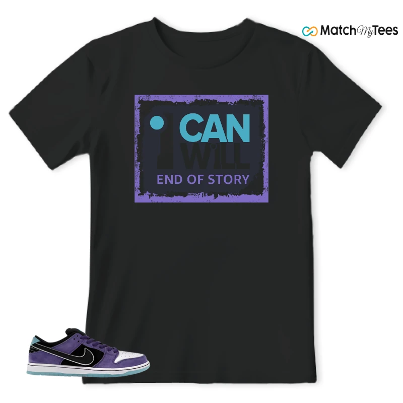 NIKE DUNK LOW X HAYLEY WILSON COURT PURPLE SNEAKER Matching Tees t-shirt