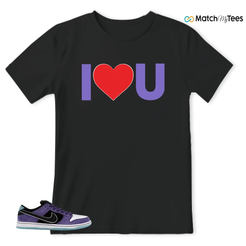 NIKE DUNK LOW X HAYLEY WILSON COURT PURPLE SNEAKER Matching Tees t-shirt
