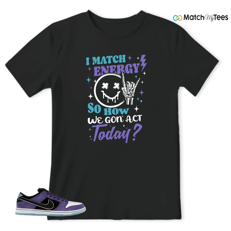 NIKE DUNK LOW X HAYLEY WILSON COURT PURPLE SNEAKER Matching Tees t-shirt