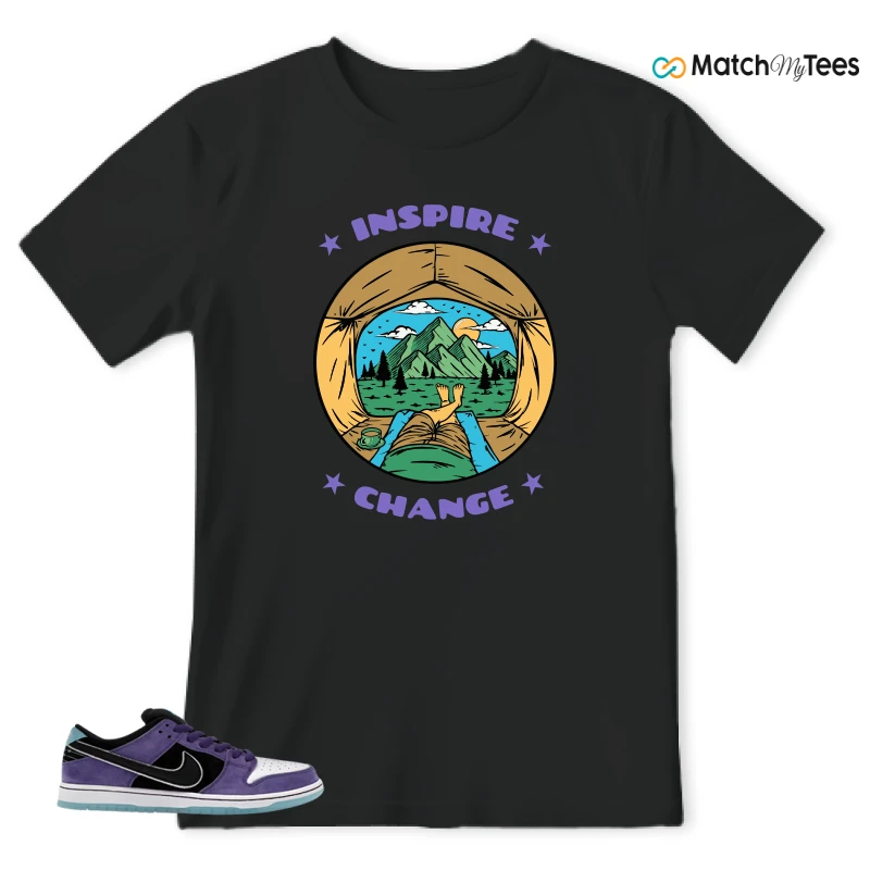 NIKE DUNK LOW X HAYLEY WILSON COURT PURPLE SNEAKER Matching Tees t-shirt