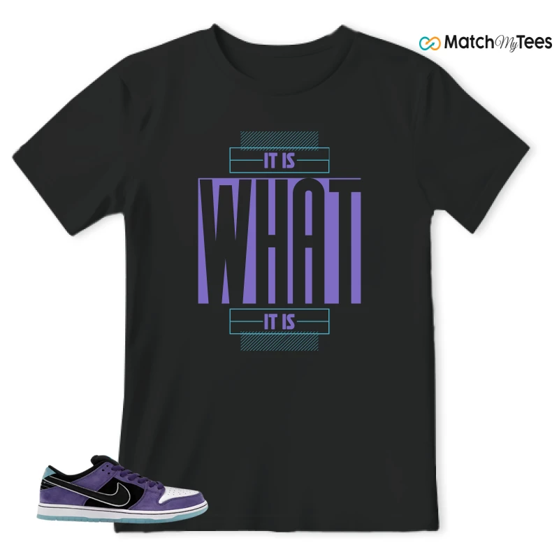NIKE DUNK LOW X HAYLEY WILSON COURT PURPLE SNEAKER Matching Tees t-shirt