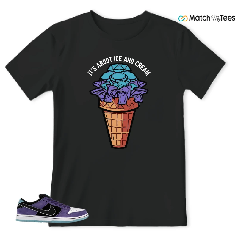 NIKE DUNK LOW X HAYLEY WILSON COURT PURPLE SNEAKER Matching Tees t-shirt