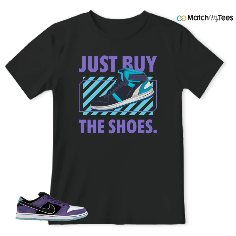 NIKE DUNK LOW X HAYLEY WILSON COURT PURPLE SNEAKER Matching Tees t-shirt