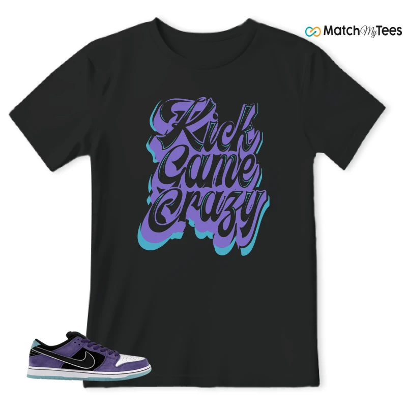 NIKE DUNK LOW X HAYLEY WILSON COURT PURPLE SNEAKER Matching Tees t-shirt