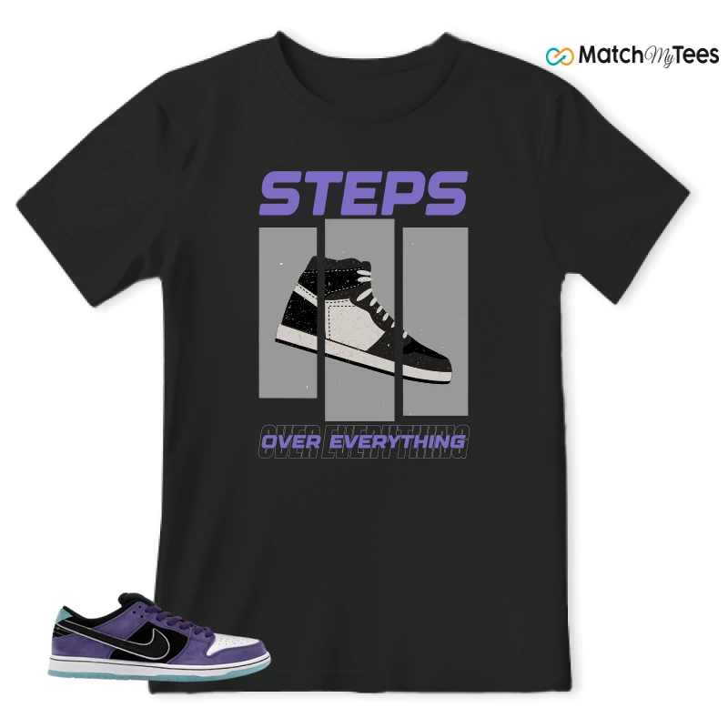 NIKE DUNK LOW X HAYLEY WILSON COURT PURPLE SNEAKER Matching Tees t-shirt