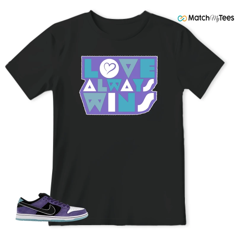 NIKE DUNK LOW X HAYLEY WILSON COURT PURPLE SNEAKER Matching Tees t-shirt