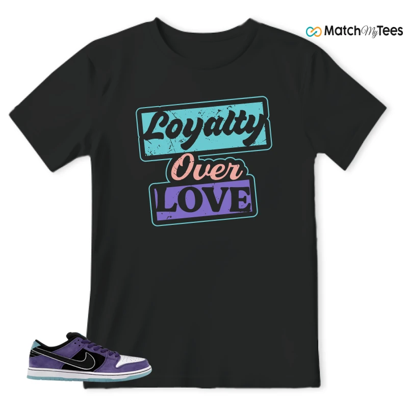 NIKE DUNK LOW X HAYLEY WILSON COURT PURPLE SNEAKER Matching Tees t-shirt