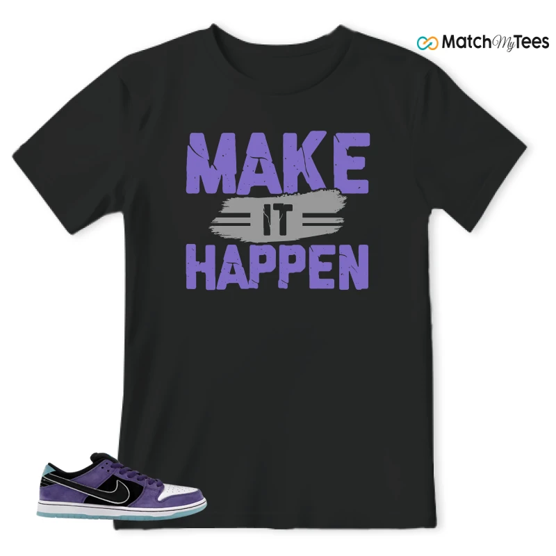 NIKE DUNK LOW X HAYLEY WILSON COURT PURPLE SNEAKER Matching Tees t-shirt