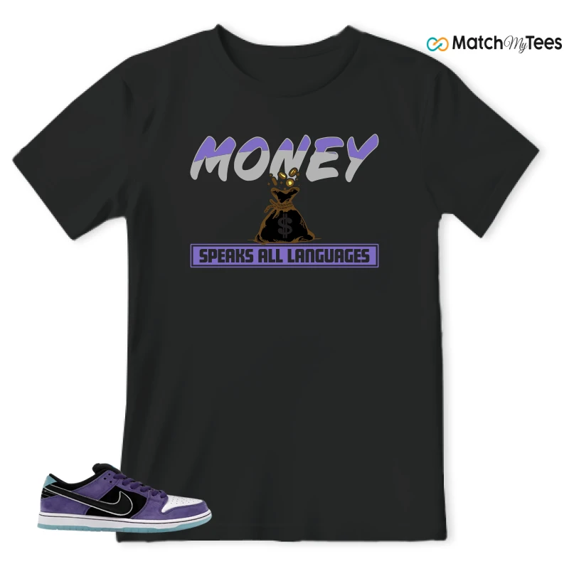 NIKE DUNK LOW X HAYLEY WILSON COURT PURPLE SNEAKER Matching Tees t-shirt