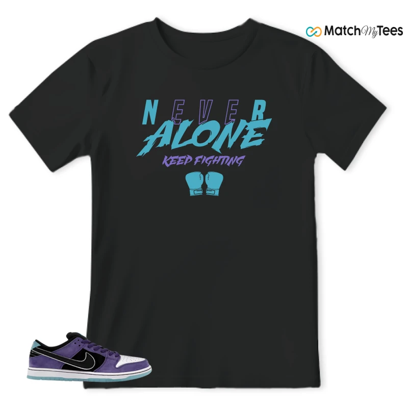NIKE DUNK LOW X HAYLEY WILSON COURT PURPLE SNEAKER Matching Tees t-shirt