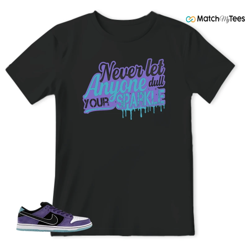 NIKE DUNK LOW X HAYLEY WILSON COURT PURPLE SNEAKER Matching Tees t-shirt