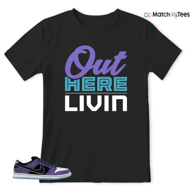 NIKE DUNK LOW X HAYLEY WILSON COURT PURPLE SNEAKER Matching Tees t-shirt