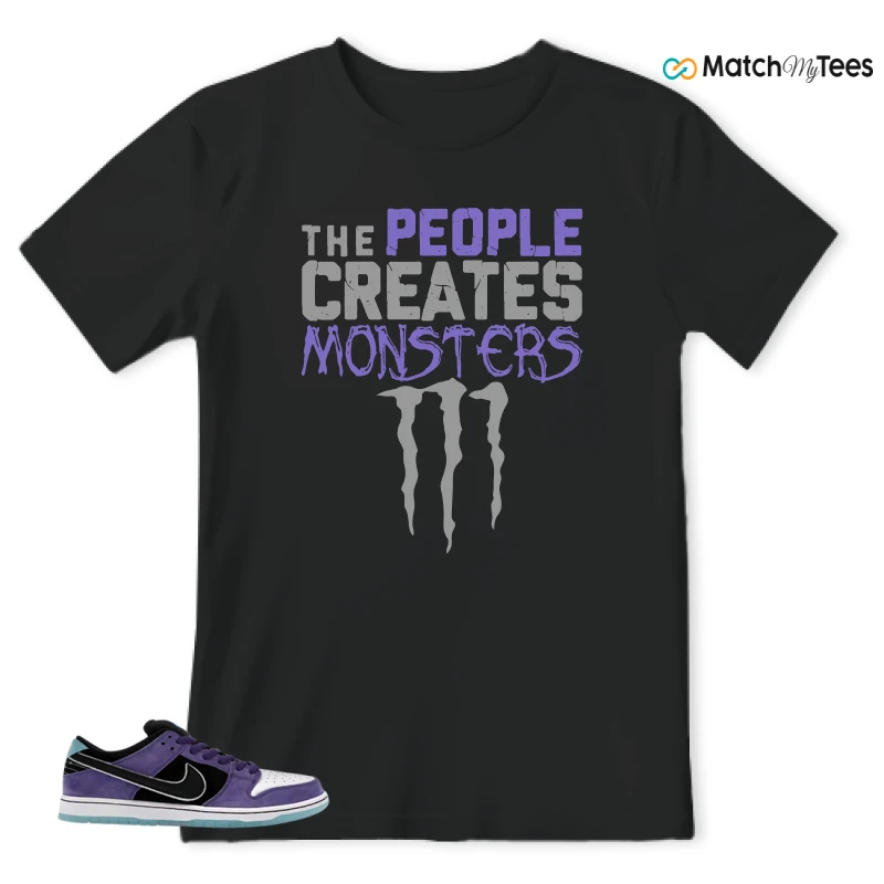 NIKE DUNK LOW X HAYLEY WILSON COURT PURPLE SNEAKER Matching Tees t-shirt