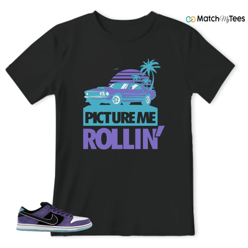NIKE DUNK LOW X HAYLEY WILSON COURT PURPLE SNEAKER Matching Tees t-shirt