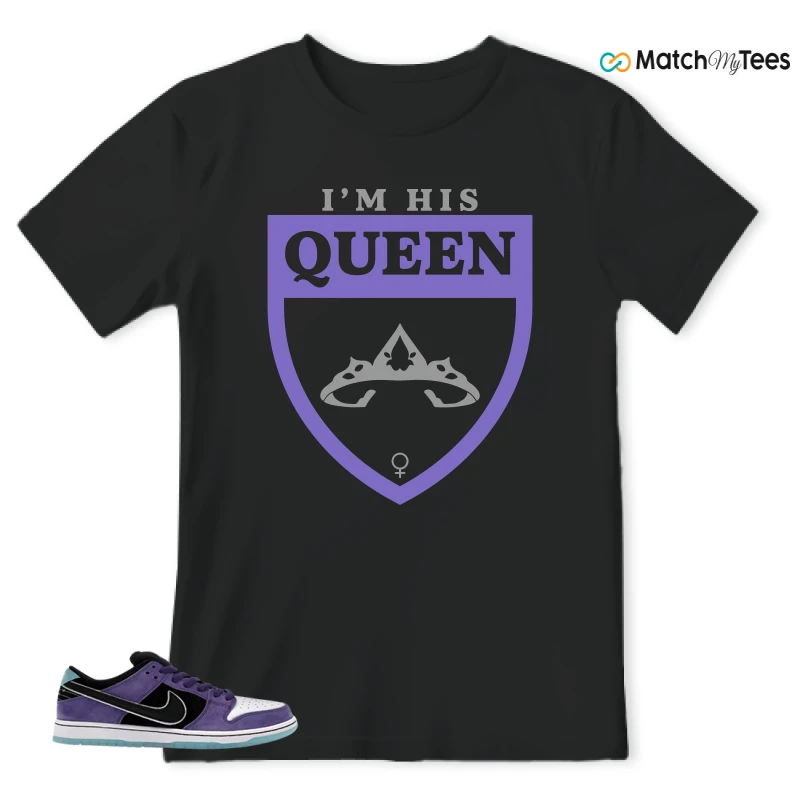 NIKE DUNK LOW X HAYLEY WILSON COURT PURPLE SNEAKER Matching Tees t-shirt