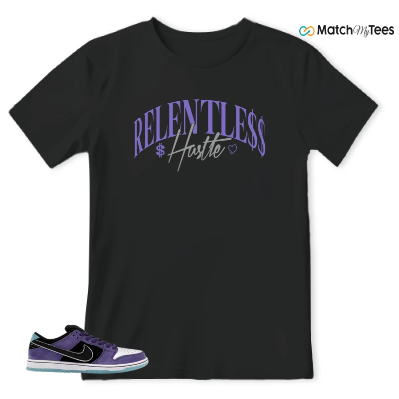 NIKE DUNK LOW X HAYLEY WILSON COURT PURPLE SNEAKER Matching Tees t-shirt