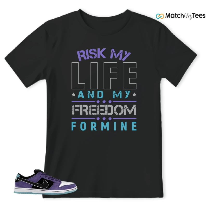 NIKE DUNK LOW X HAYLEY WILSON COURT PURPLE SNEAKER Matching Tees t-shirt