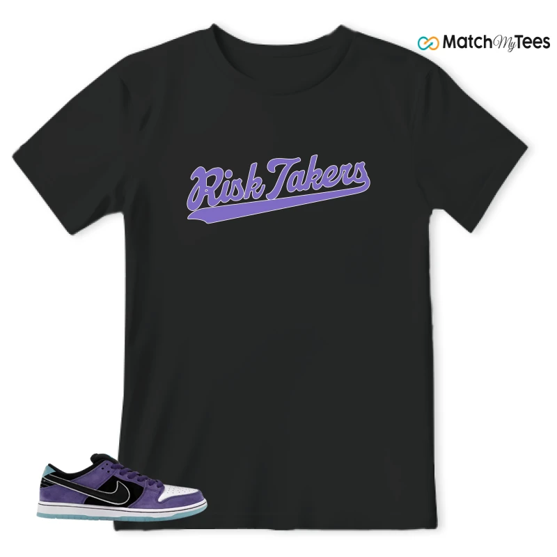 NIKE DUNK LOW X HAYLEY WILSON COURT PURPLE SNEAKER Matching Tees t-shirt