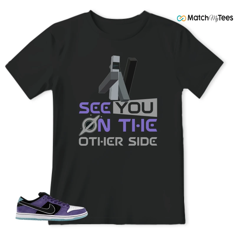 NIKE DUNK LOW X HAYLEY WILSON COURT PURPLE SNEAKER Matching Tees t-shirt