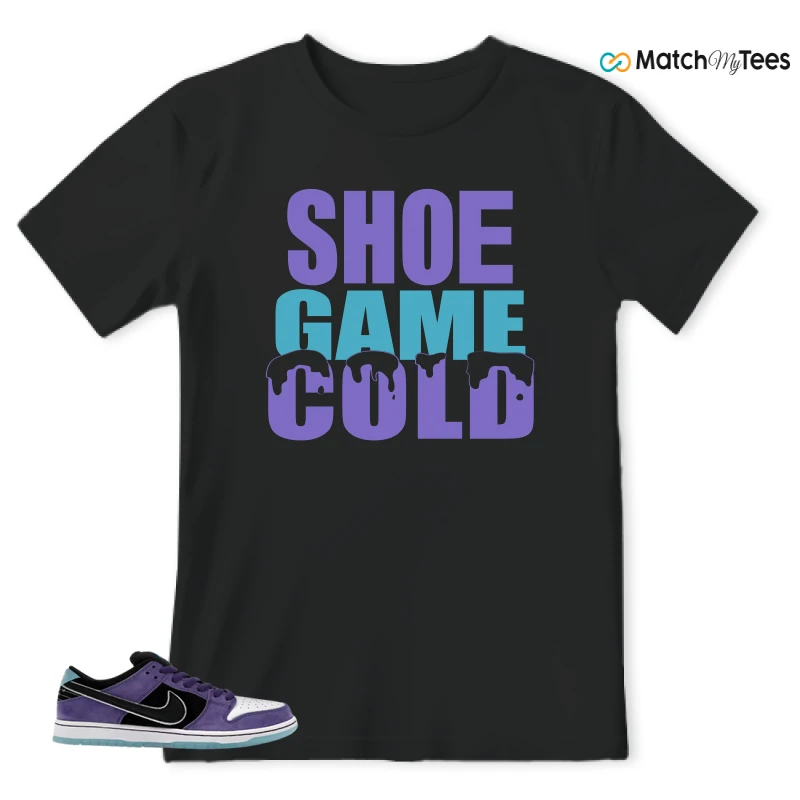 NIKE DUNK LOW X HAYLEY WILSON COURT PURPLE SNEAKER Matching Tees t-shirt