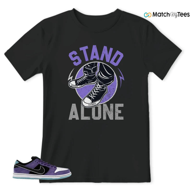 NIKE DUNK LOW X HAYLEY WILSON COURT PURPLE SNEAKER Matching Tees t-shirt