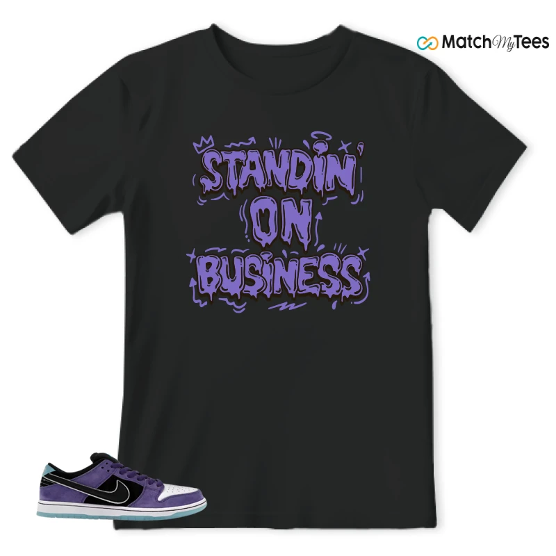 NIKE DUNK LOW X HAYLEY WILSON COURT PURPLE SNEAKER Matching Tees t-shirt