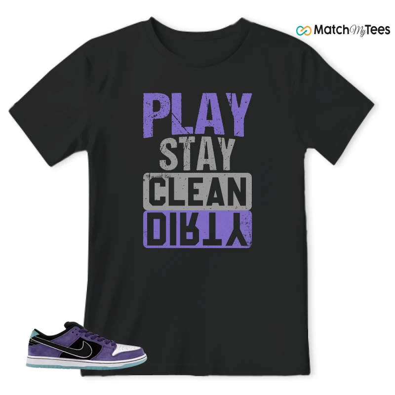 NIKE DUNK LOW X HAYLEY WILSON COURT PURPLE SNEAKER Matching Tees t-shirt