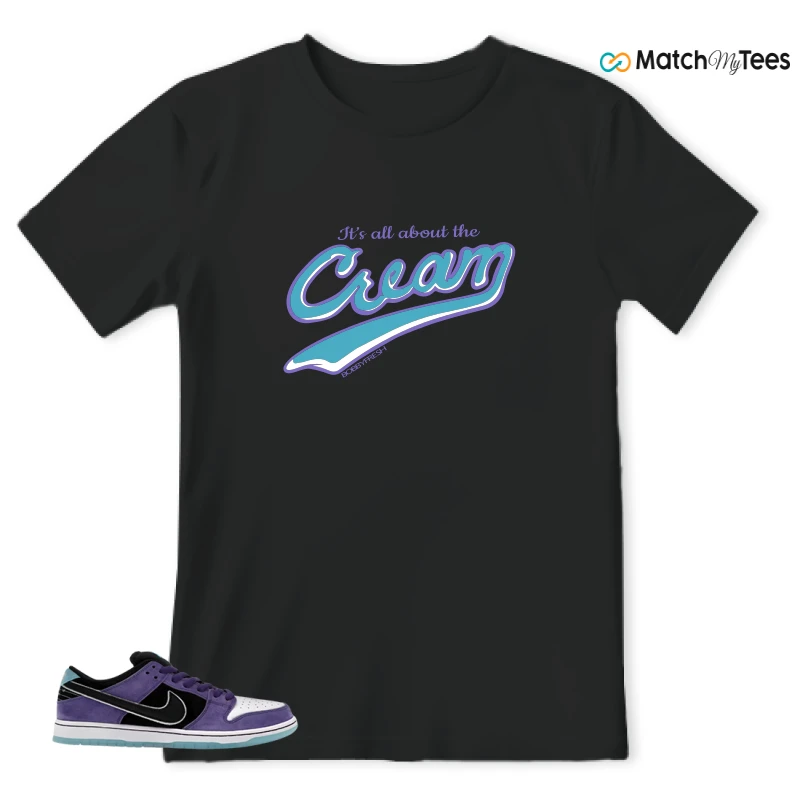 NIKE DUNK LOW X HAYLEY WILSON COURT PURPLE SNEAKER Matching Tees t-shirt