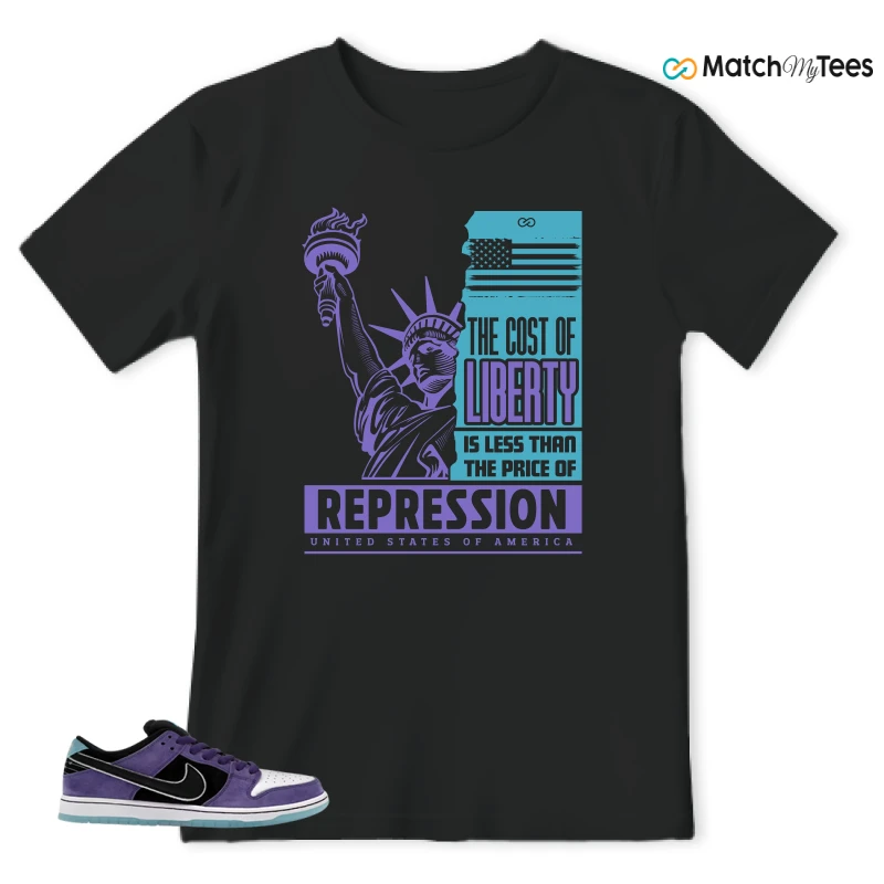 NIKE DUNK LOW X HAYLEY WILSON COURT PURPLE SNEAKER Matching Tees t-shirt