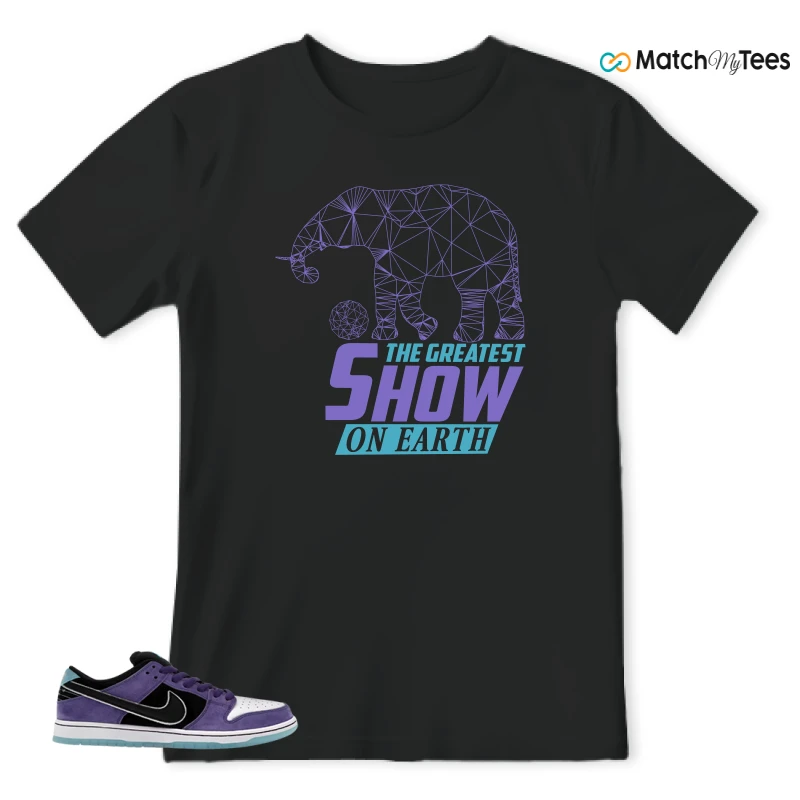 NIKE DUNK LOW X HAYLEY WILSON COURT PURPLE SNEAKER Matching Tees t-shirt