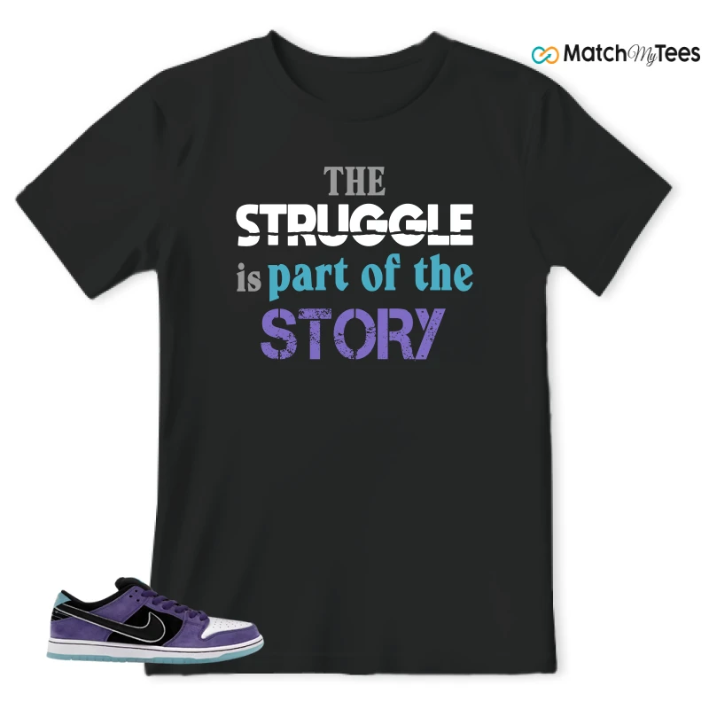 NIKE DUNK LOW X HAYLEY WILSON COURT PURPLE SNEAKER Matching Tees t-shirt