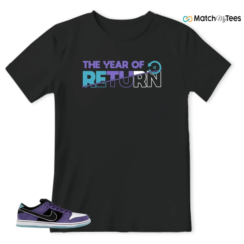 NIKE DUNK LOW X HAYLEY WILSON COURT PURPLE SNEAKER Matching Tees t-shirt