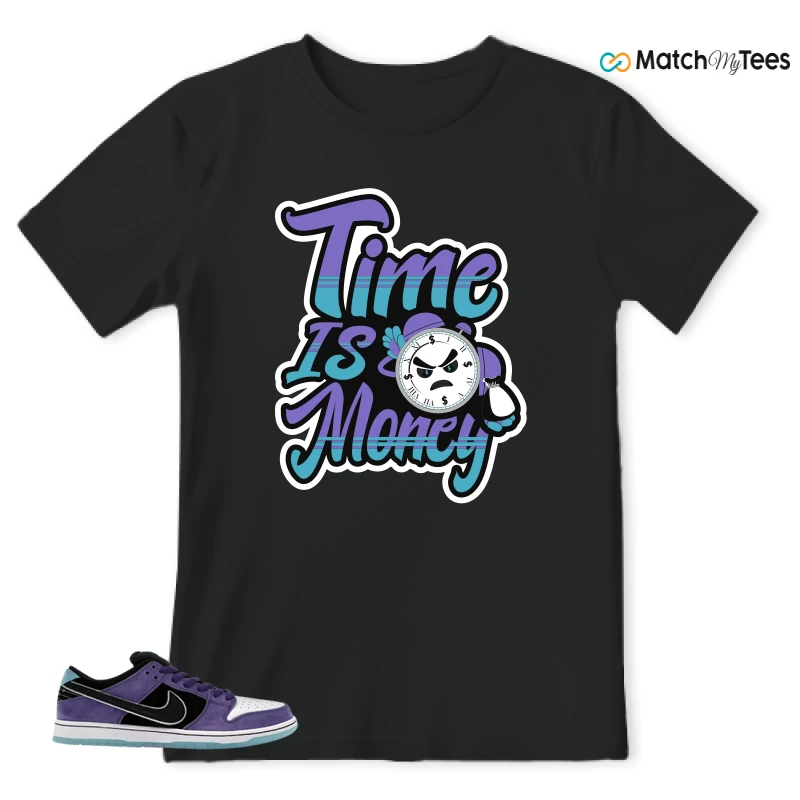 NIKE DUNK LOW X HAYLEY WILSON COURT PURPLE SNEAKER Matching Tees t-shirt