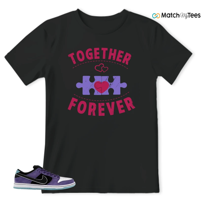 NIKE DUNK LOW X HAYLEY WILSON COURT PURPLE SNEAKER Matching Tees t-shirt