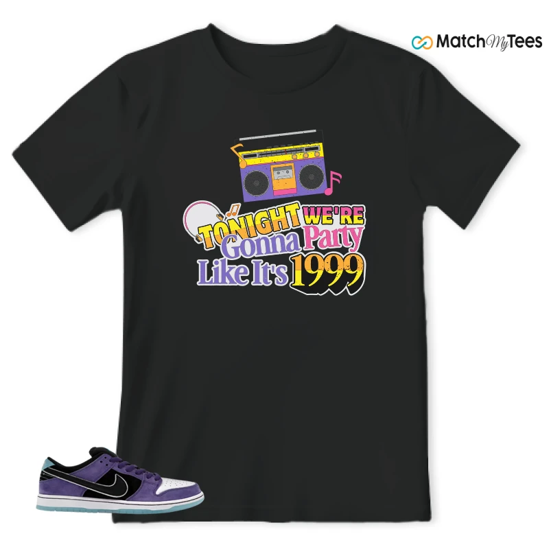 NIKE DUNK LOW X HAYLEY WILSON COURT PURPLE SNEAKER Matching Tees t-shirt
