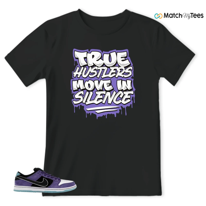 NIKE DUNK LOW X HAYLEY WILSON COURT PURPLE SNEAKER Matching Tees t-shirt