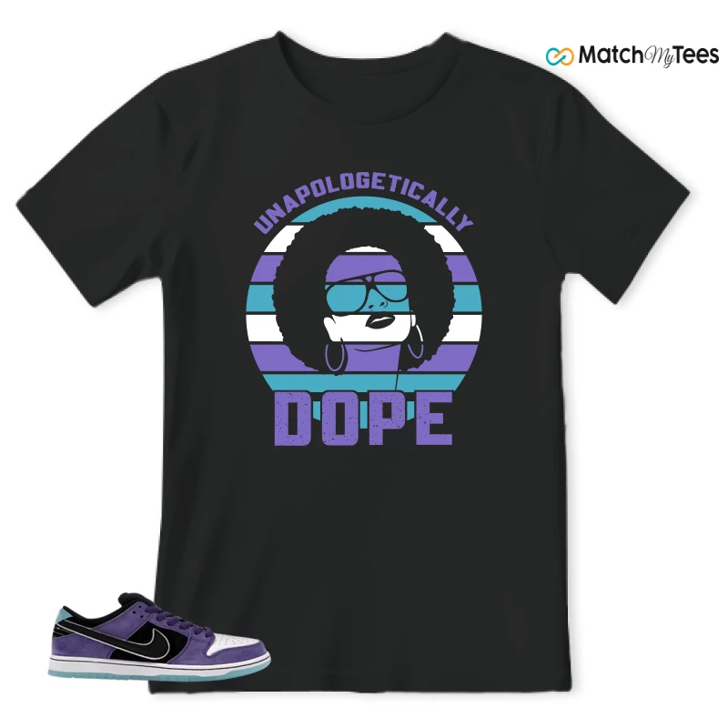 NIKE DUNK LOW X HAYLEY WILSON COURT PURPLE SNEAKER Matching Tees t-shirt