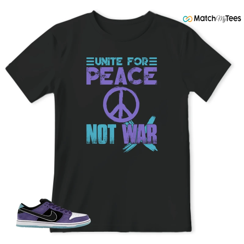 NIKE DUNK LOW X HAYLEY WILSON COURT PURPLE SNEAKER Matching Tees t-shirt