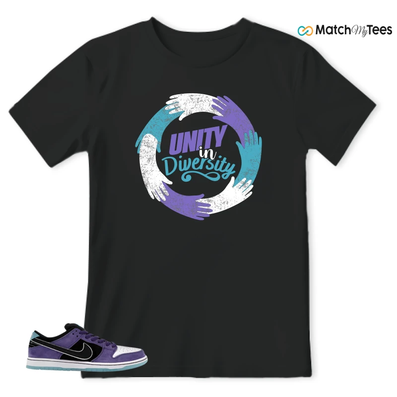 NIKE DUNK LOW X HAYLEY WILSON COURT PURPLE SNEAKER Matching Tees t-shirt