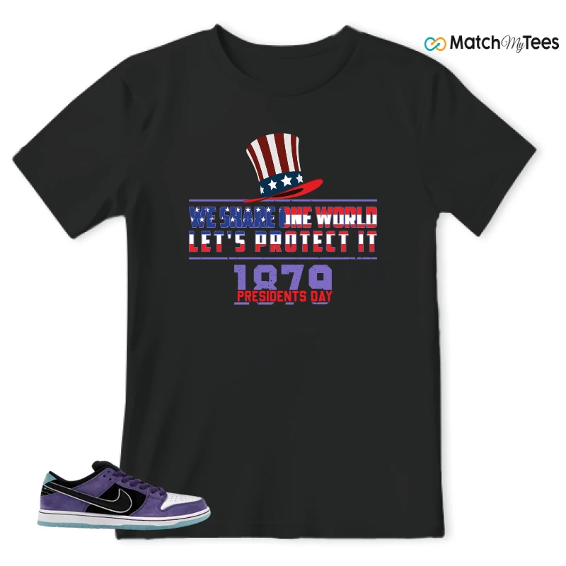 NIKE DUNK LOW X HAYLEY WILSON COURT PURPLE SNEAKER Matching Tees t-shirt