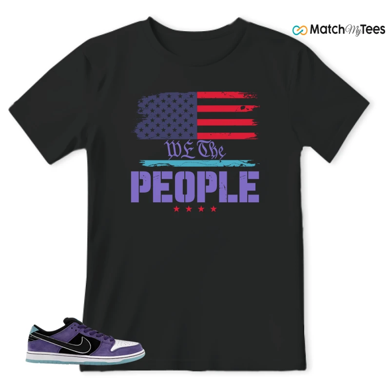 NIKE DUNK LOW X HAYLEY WILSON COURT PURPLE SNEAKER Matching Tees t-shirt