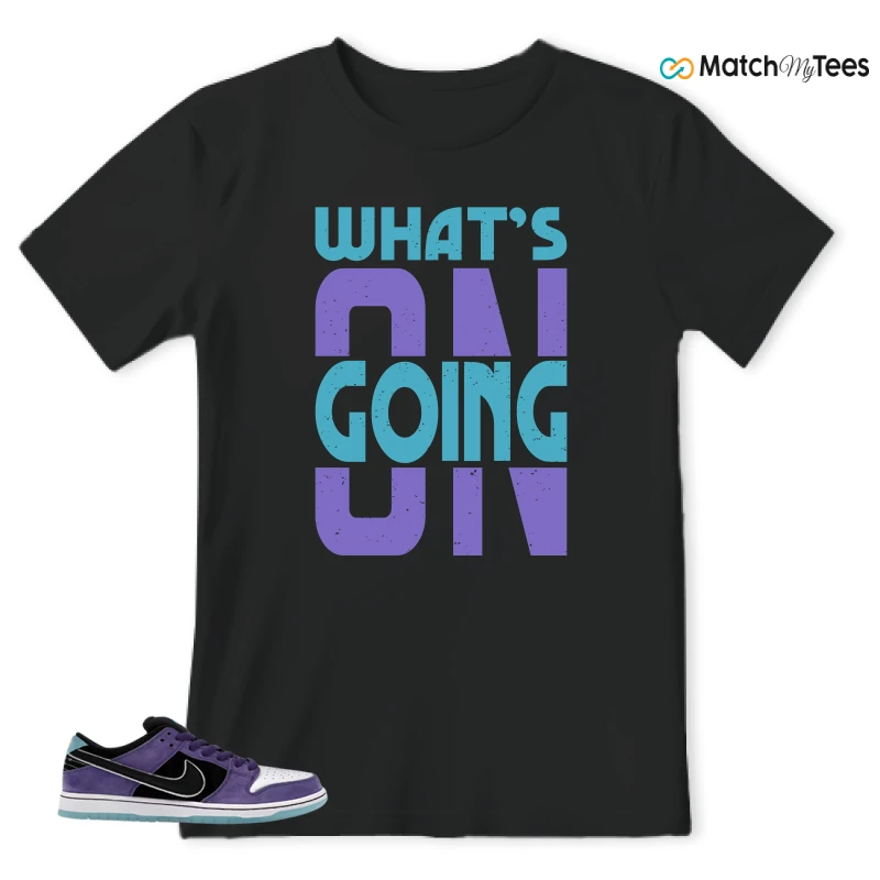 NIKE DUNK LOW X HAYLEY WILSON COURT PURPLE SNEAKER Matching Tees t-shirt