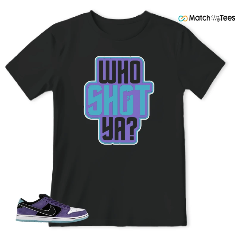 NIKE DUNK LOW X HAYLEY WILSON COURT PURPLE SNEAKER Matching Tees t-shirt