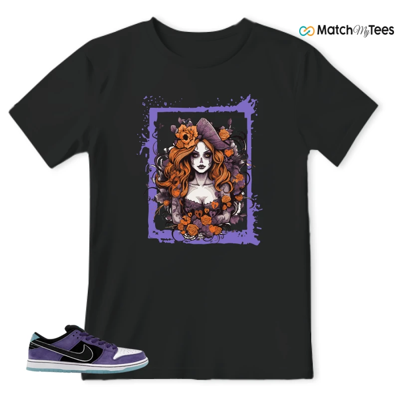 NIKE DUNK LOW X HAYLEY WILSON COURT PURPLE SNEAKER Matching Tees t-shirt