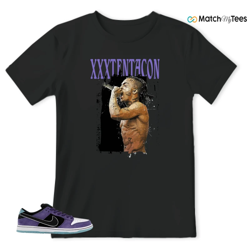 NIKE DUNK LOW X HAYLEY WILSON COURT PURPLE SNEAKER Matching Tees t-shirt
