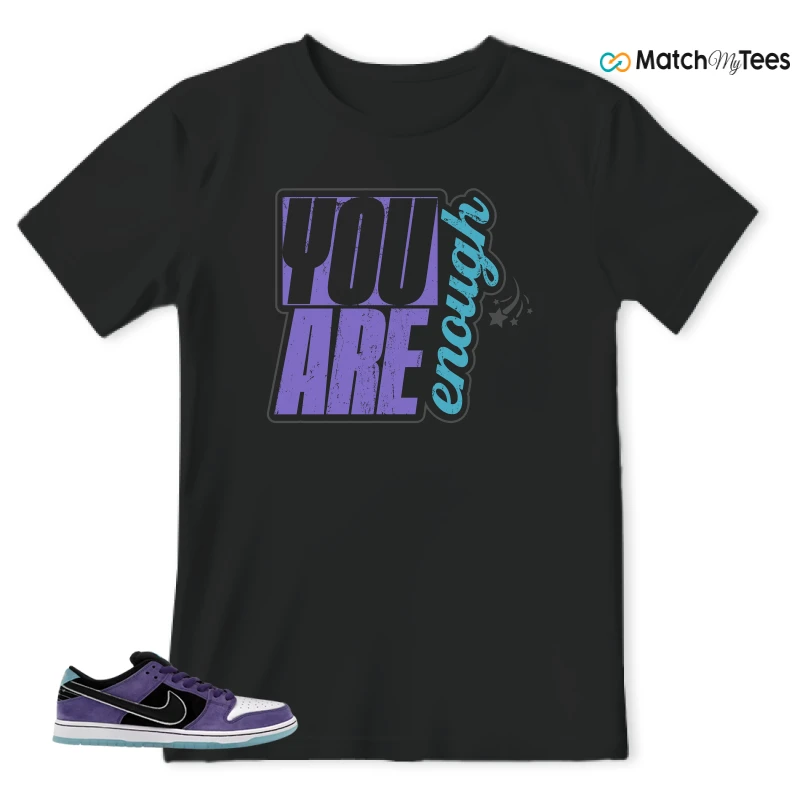 NIKE DUNK LOW X HAYLEY WILSON COURT PURPLE SNEAKER Matching Tees t-shirt