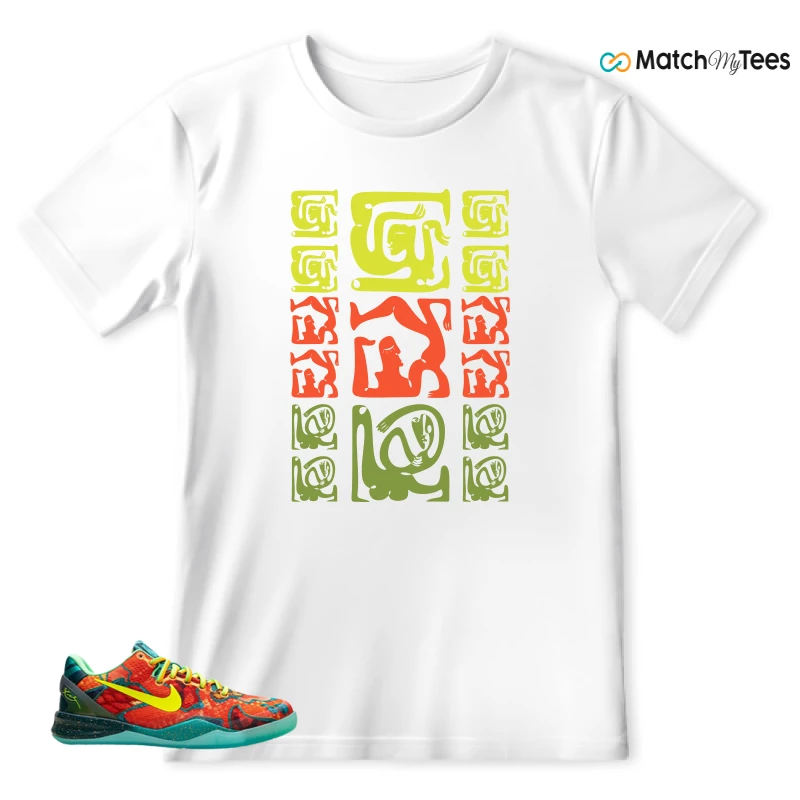 NIKE KOBE 8 PROTRO WHAT THE (2025) SNEAKER Matching Tees t-shirt