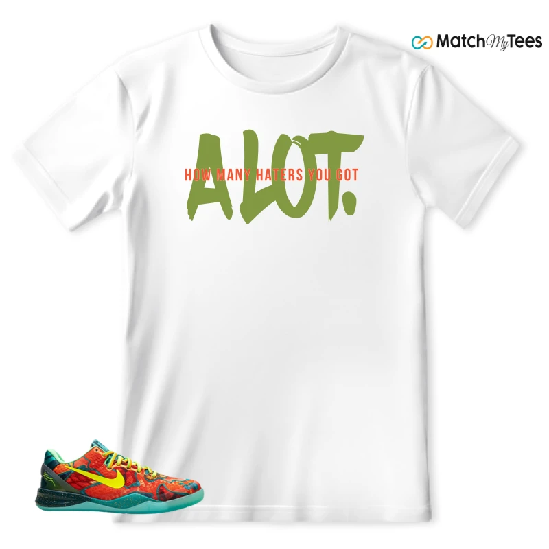 NIKE KOBE 8 PROTRO WHAT THE (2025) SNEAKER Matching Tees t-shirt