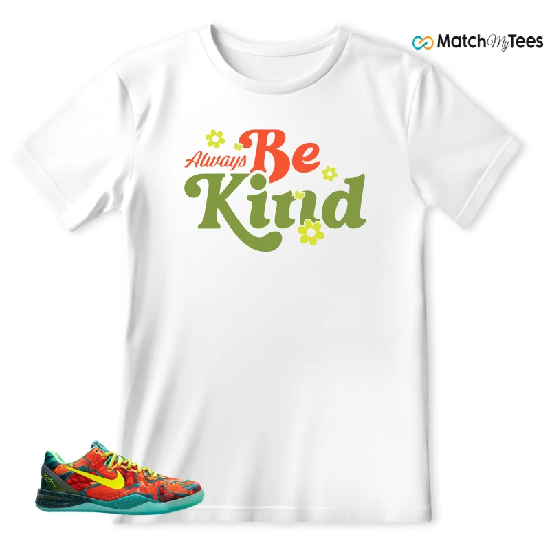 NIKE KOBE 8 PROTRO WHAT THE (2025) SNEAKER Matching Tees t-shirt