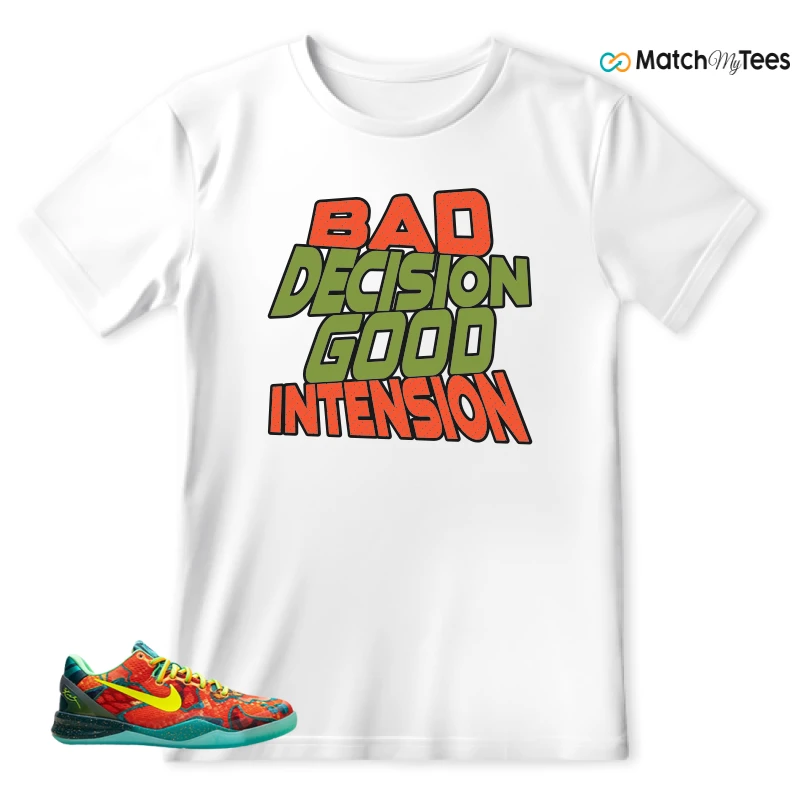 NIKE KOBE 8 PROTRO WHAT THE (2025) SNEAKER Matching Tees t-shirt